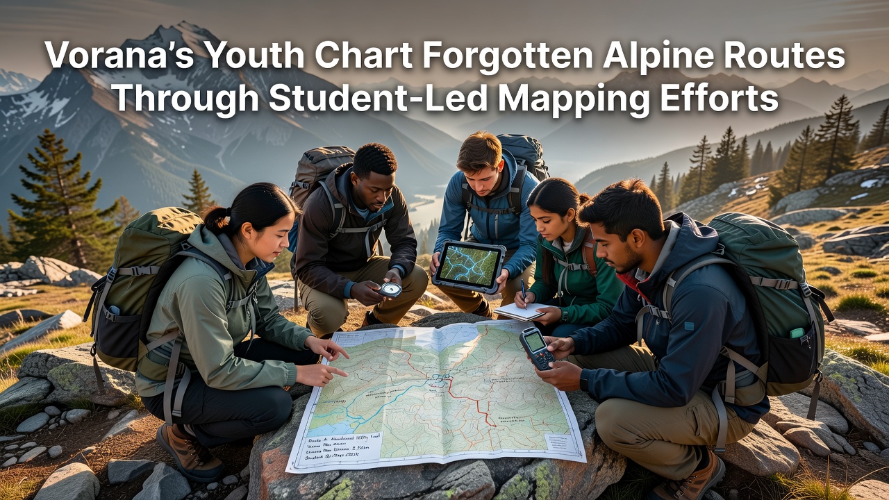 Vorana's Youth Chart Forgotten Alpine Routes Through Student-Led Mapping Efforts